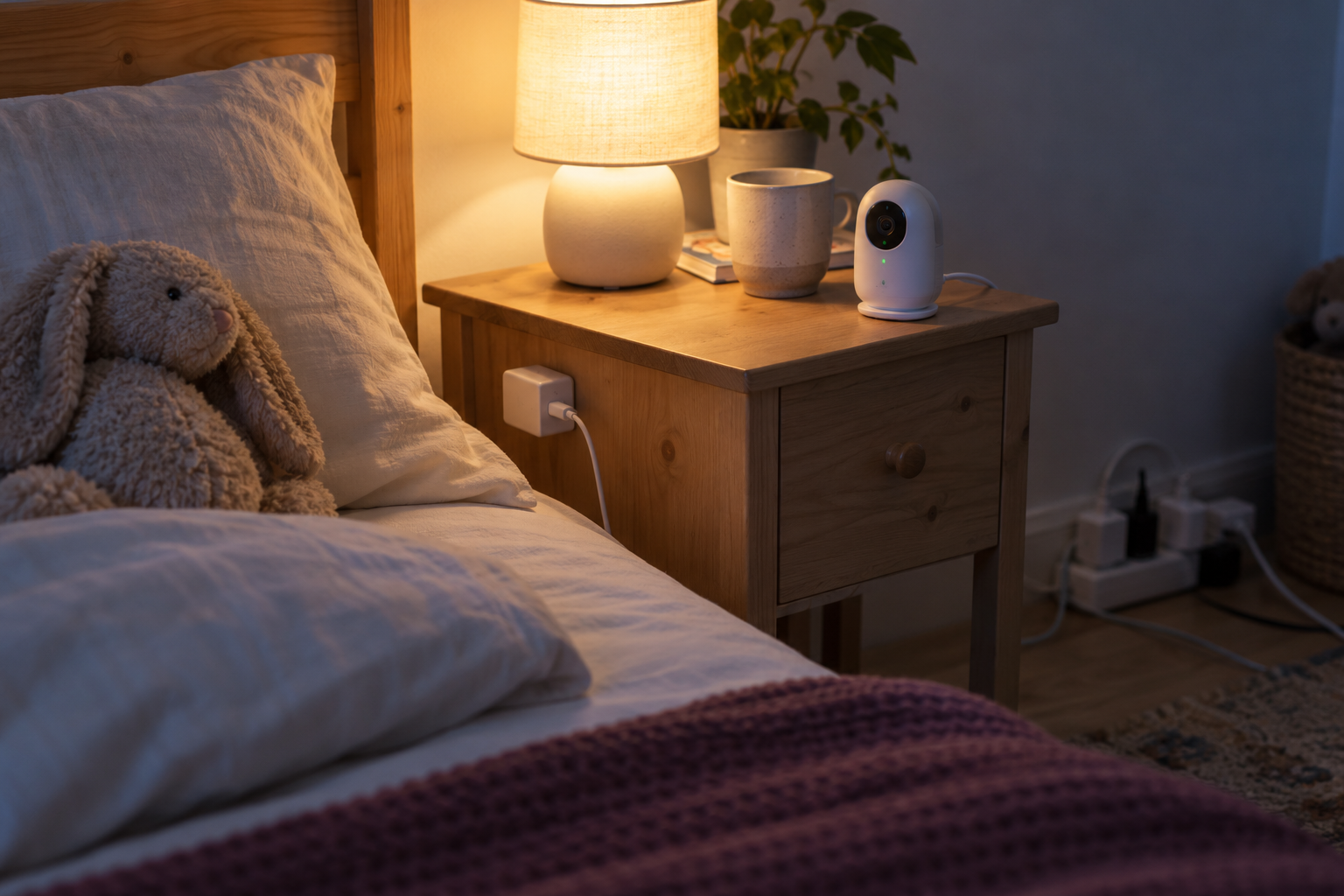 Pourquoi un enfant dort mal dans sa chambre : une lampe, un chargeur et un babyphone à vingt centimètres de l'oreiller